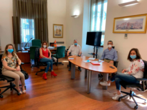 Reunión en el Ayuntamiento de Lliria