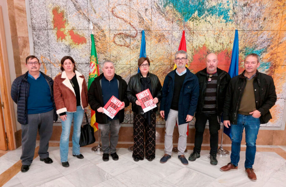 Reunión de representantes de UGT FICA PV con la subdelegada del Gobierno en Castellón